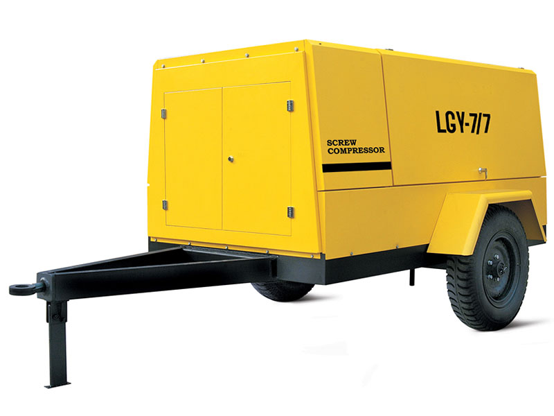 LG电动移动螺杆空气压缩机
